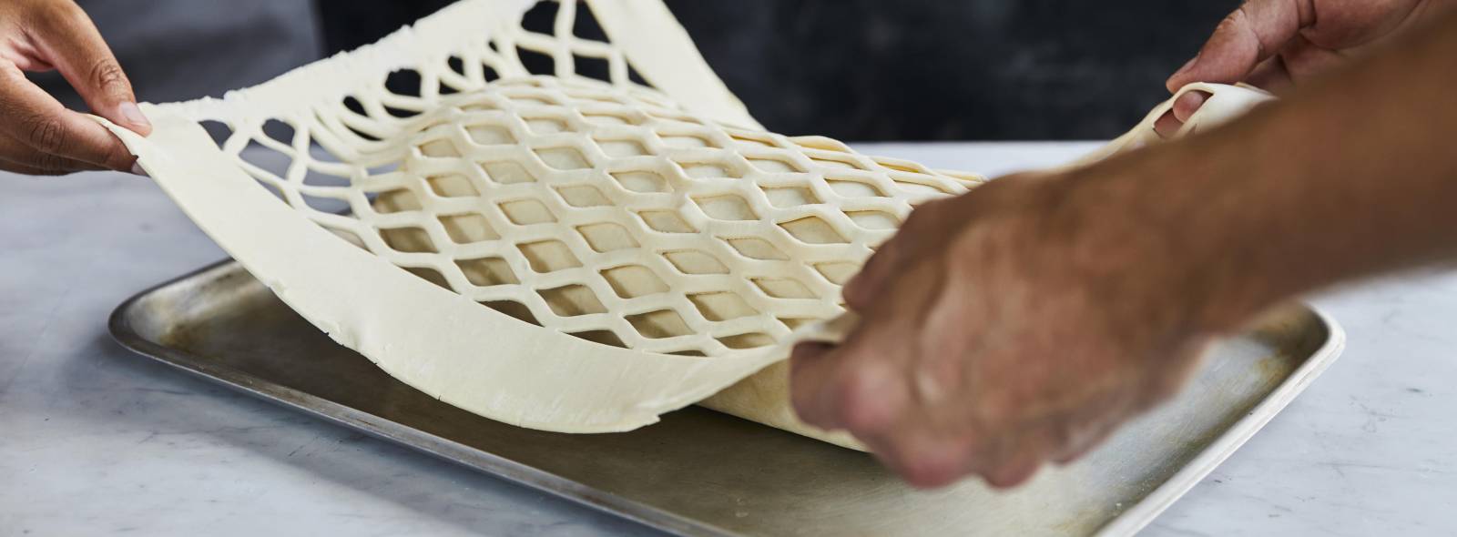 GRA Beef Wellington masterclass Pastry lattice assembling 290721 8 pbyv3q