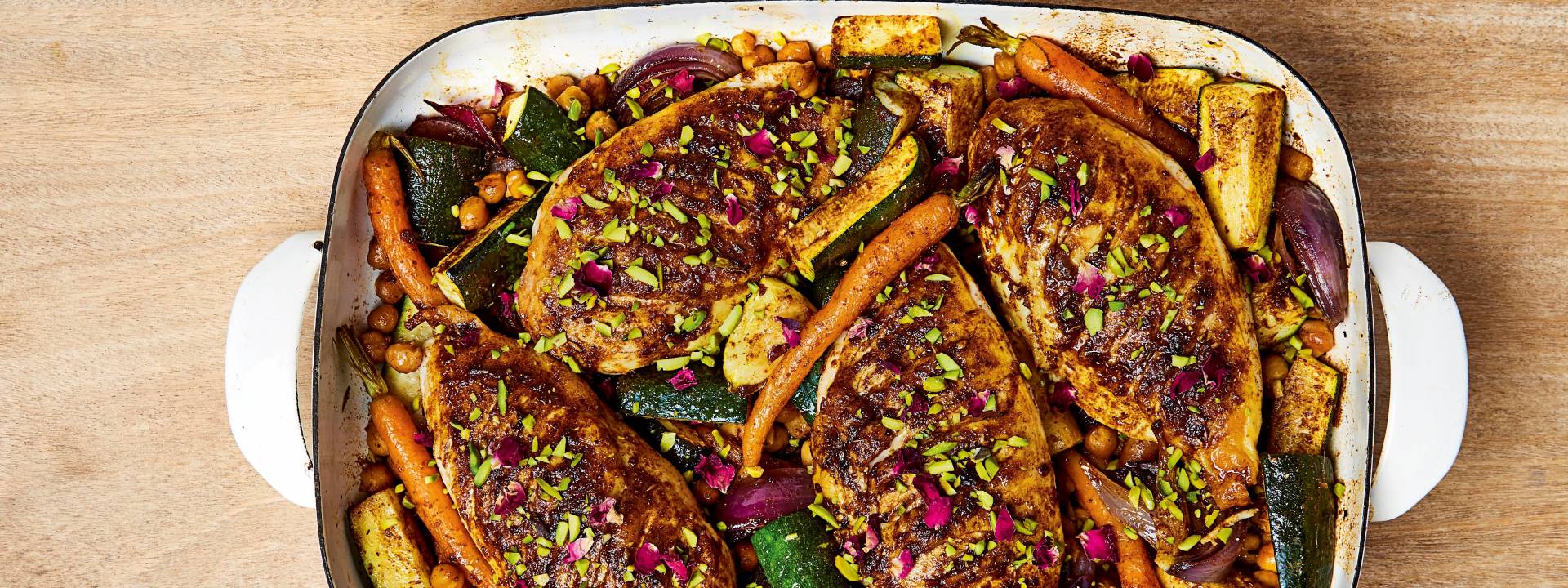 Q+D Morrocan Chicken Traybake