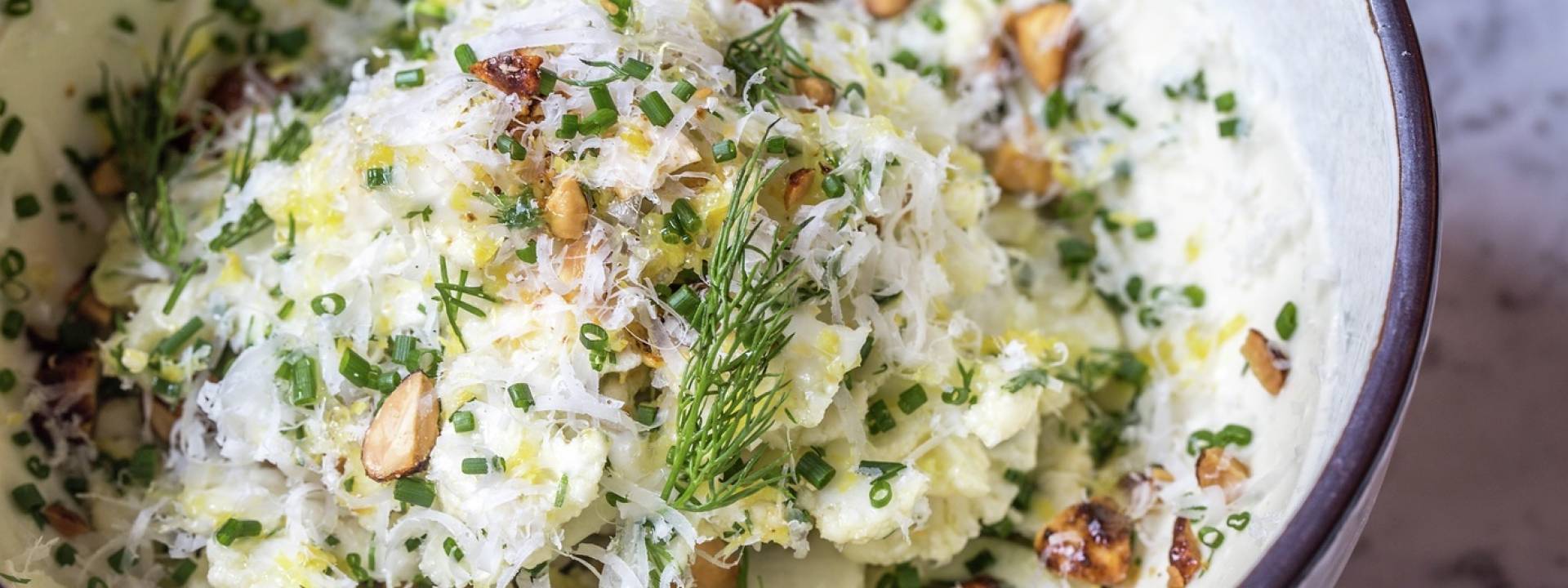 vb526487 Shaved cauliflower salad parmesan toasted almonds 2 